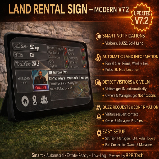Land Rent Sign - Advanced